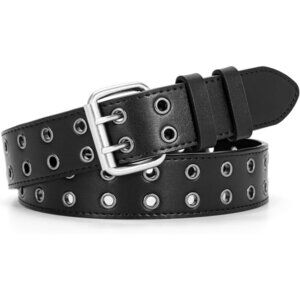 Women's Western Cowgirl Belts Bling Leather Belt With Cross and Diamond